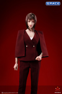 1/6 Scale female Office Business Suit (red)