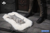 1/6 Scale lying Cat (grey)