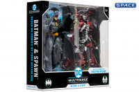 Batman & Spawn 2-Pack Based on Comics by Todd McFarlane (DC Multiverse)