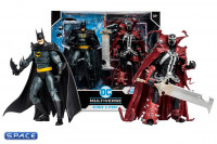 Batman & Spawn 2-Pack Based on Comics by Todd McFarlane (DC Multiverse)