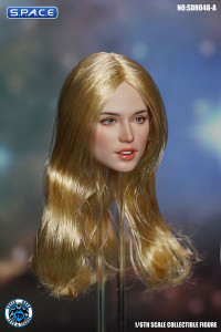 1/6 Scale Megan Head Sculpt (long blonde hair)
