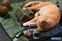 1/6 Scale slumbering Cat (red)