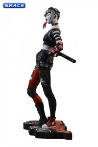 Harley Quinn red, white & black Statue by Simone Di Meo (DC Comics)