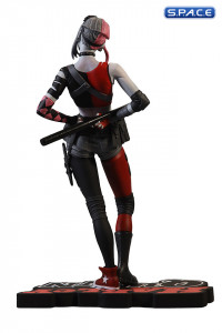 Harley Quinn red, white & black Statue by Simone Di Meo (DC Comics)