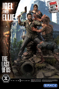 1/4 Scale Joel & Ellie Deluxe Ultimate Premium Masterline Statue - Bonus Version (The Last of Us)