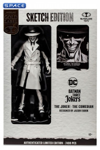 The Joker: The Comedian from Batman: Three Jokers Gold Label Collection - Sketch Edition (DC Multiverse)