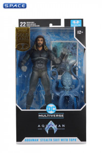 Aquaman Stealth Suit with Topo from Aquaman and the Lost Kingdom Gold Label Collection (DC Multiverse)