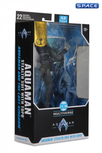 Aquaman Stealth Suit with Topo from Aquaman and the Lost Kingdom Gold Label Collection (DC Multiverse)