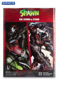 She-Spawn & Cygor Gold Label Collection 2-Pack (Spawn)