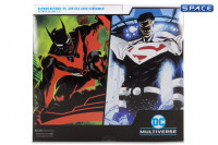 Batman Beyond vs. Justice Lord Superman from Batman Beyond 2.0 2-Pack (DC Multiverse)