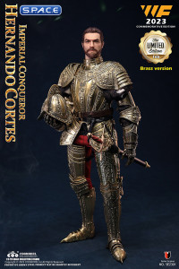 1/6 Scale Imperial Conquistador Hernan Cortes Brass Commemorative Version - WF 2023 Exclusive