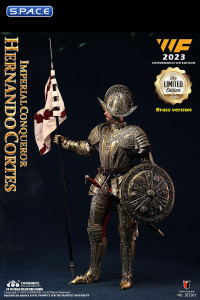 1/6 Scale Imperial Conquistador Hernan Cortes Brass Commemorative Version - WF 2023 Exclusive