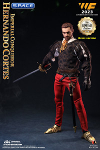 1/6 Scale Imperial Conquistador Hernan Cortes Brass Commemorative Version - WF 2023 Exclusive