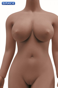 1/6 Scale Seamless female Body S38B / headless (brown)