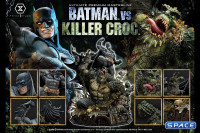 1/4 Scale Batman vs. Killer Croc Ultimate Premium Masterline Statue (DC Comics)