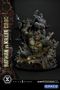 1/4 Scale Batman vs. Killer Croc Ultimate Premium Masterline Statue (DC Comics)