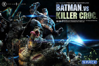 1/4 Scale Batman vs. Killer Croc Ultimate Premium Masterline Statue (DC Comics)