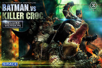 1/4 Scale Batman vs. Killer Croc Deluxe Ultimate Premium Masterline Statue - Bonus Version (DC Comics)