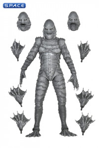 Ultimate Creature from the Black Lagoon - black & white Version (Universal Monsters)