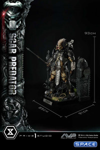 1/3 Scale Scar Predator Deluxe Museum Masterline Statue - Bonus Version (Alien vs. Predator)