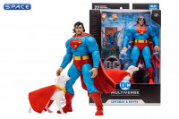 Superman & Krypto from Return of Superman McFarlane Collector Edition (DC Multiverse)