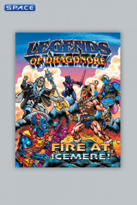 6er Komplettsatz: Legends of Dragonore Wave 1.5 Fire at Icemere