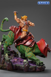 1/10 Scale He-Man & Battle Cat Deluxe Art Scale Statue (Masters of the Universe)
