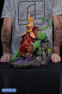 1/10 Scale He-Man & Battle Cat Deluxe Art Scale Statue (Masters of the Universe)