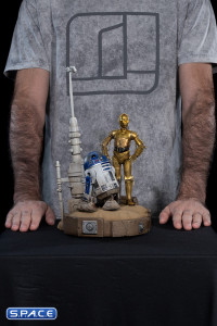 1/10 Scale C-3PO & R2-D2 Deluxe Art Scale Statue (Star Wars)