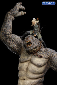 1/10 Scale Legolas vs. Cave Troll Deluxe Art Scale Statue (Lord of the Rings)