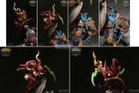 Blood Elf Rogue vs. Draenei Paladin Diorama (World of Warcraft)
