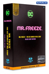 Mr. Freeze from The Ice Crimes of Mr. Zero - Black Light Edition (DC Multiverse)