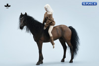 1/6 Scale Akhal Teke Horse (brown)