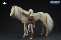 1/6 Scale Akhal Teke Horse (buckskin)