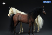 1/6 Scale Akhal Teke Horse (buckskin)