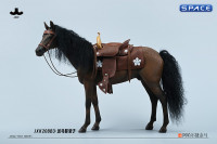 1/6 Scale Akhal Teke Horse with Harness (brown)