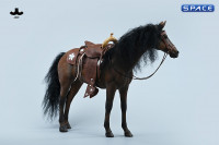1/6 Scale Akhal Teke Horse with Harness (brown)