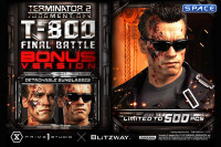 1/3 Scale T-800 Final Battle Deluxe Museum Masterline Statue - Bonus Version (Terminator 2)