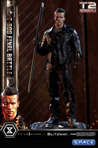 1/3 Scale T-800 Final Battle Deluxe Museum Masterline Statue - Bonus Version (Terminator 2)