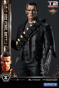 1/3 Scale T-800 Final Battle Deluxe Museum Masterline Statue - Bonus Version (Terminator 2)