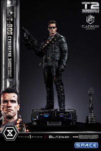 1/3 Scale T-800 Cyberdyne Shootout Platinum Masterline Statue (Terminator 2)