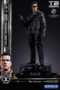 1/3 Scale T-800 Cyberdyne Shootout Platinum Masterline Statue (Terminator 2)