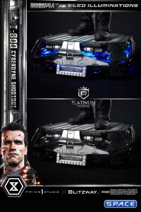 1/3 Scale T-800 Cyberdyne Shootout Platinum Masterline Statue (Terminator 2)