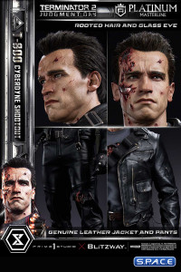 1/3 Scale T-800 Cyberdyne Shootout Platinum Masterline Statue (Terminator 2)