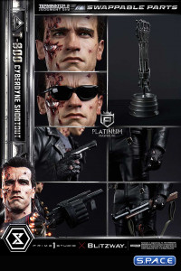 1/3 Scale T-800 Cyberdyne Shootout Platinum Masterline Statue (Terminator 2)