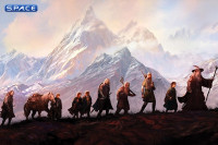 The Fellowship of the Ring 20th Anniversary Art Print (Lord of the Rings)