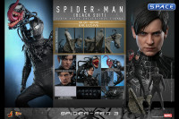 1/6 Scale Spider-Man Black Suit Deluxe Version Movie Masterpiece MMS728 (Spider-Man 3)