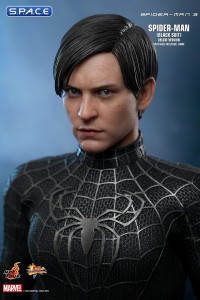 1/6 Scale Spider-Man Black Suit Deluxe Version Movie Masterpiece MMS728 (Spider-Man 3)