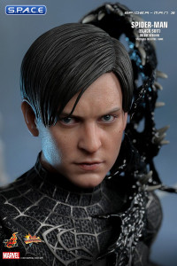 1/6 Scale Spider-Man Black Suit Deluxe Version Movie Masterpiece MMS728 (Spider-Man 3)