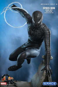 1/6 Scale Spider-Man Black Suit Deluxe Version Movie Masterpiece MMS728 (Spider-Man 3)